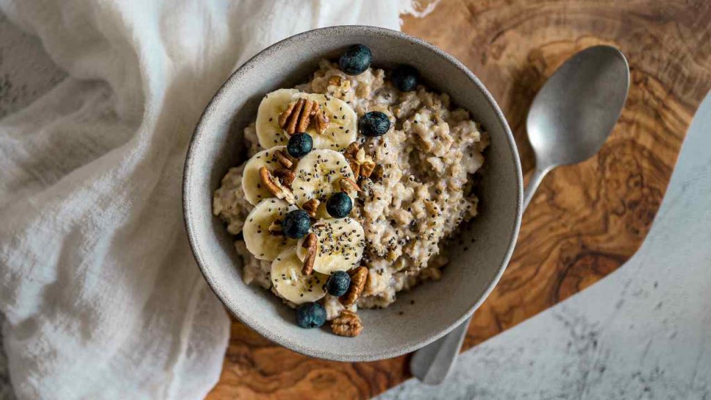 Porridge proteico ricetta