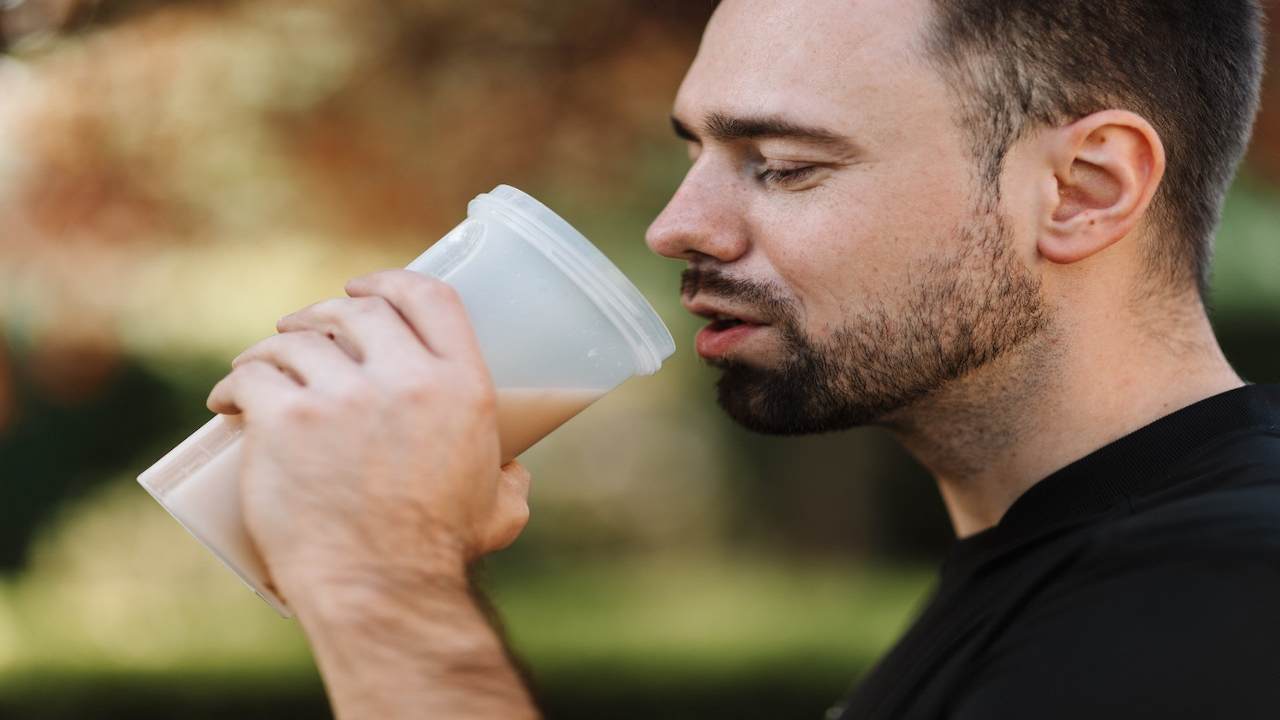 Shaker per frullato proteico